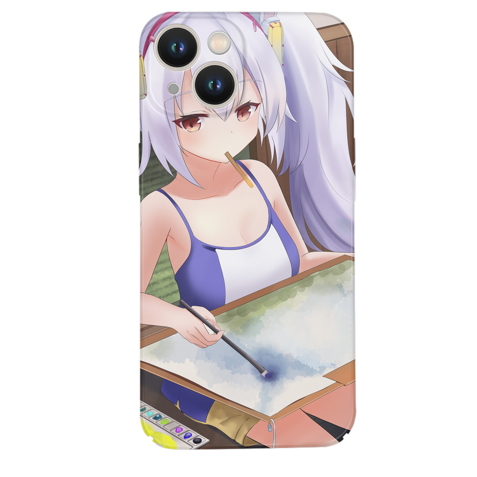 （画像用） となりのトトロ 草壁メイ 草壁サツキ My Neighbor Totoro Satsuki Kusakabe Mei Kusakabe 【iPhone 14シリーズ対応】ハードケース